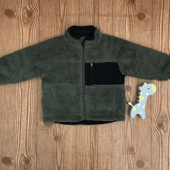 L.L. Bean Other - LL Bean Boy’s Mountain Pile Sherpa Fleece Jacket